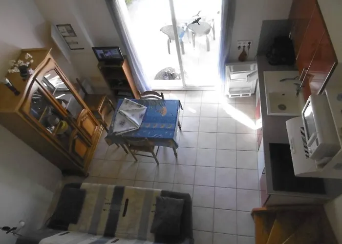 公寓 Holidayland 429 T2 Mezzanine 6 Couchages Climatise 纳博讷普拉日